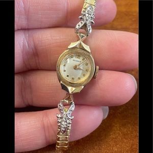 14k Gold Vintage Benrus Watch